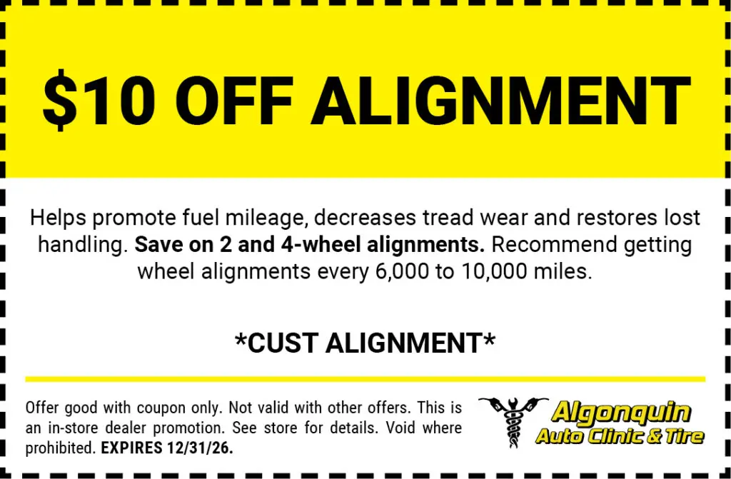 $10 off alignment